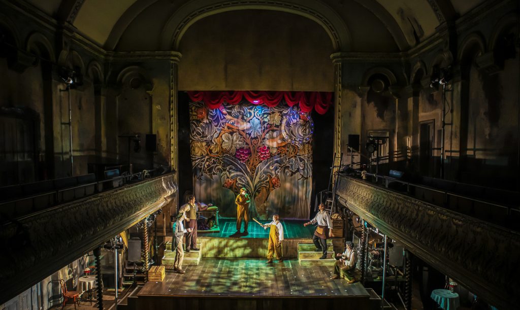A Midsummer Night's Dream at Wilton's Music Hall, 2020 - designed by Katie Lias