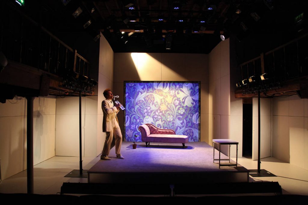The Importance of Being Earnest - DSH scenery build designed by Amy Jane Cook at the Watermill Theatre