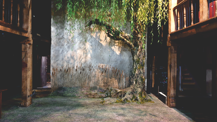 Sculpted Willow Tree
